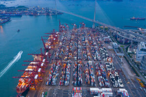 una de las principales aduanas en México